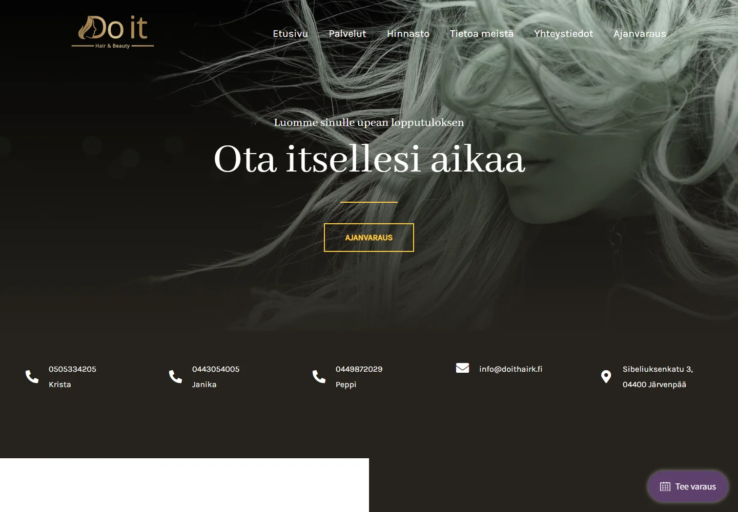 Do It Hair K homepage
