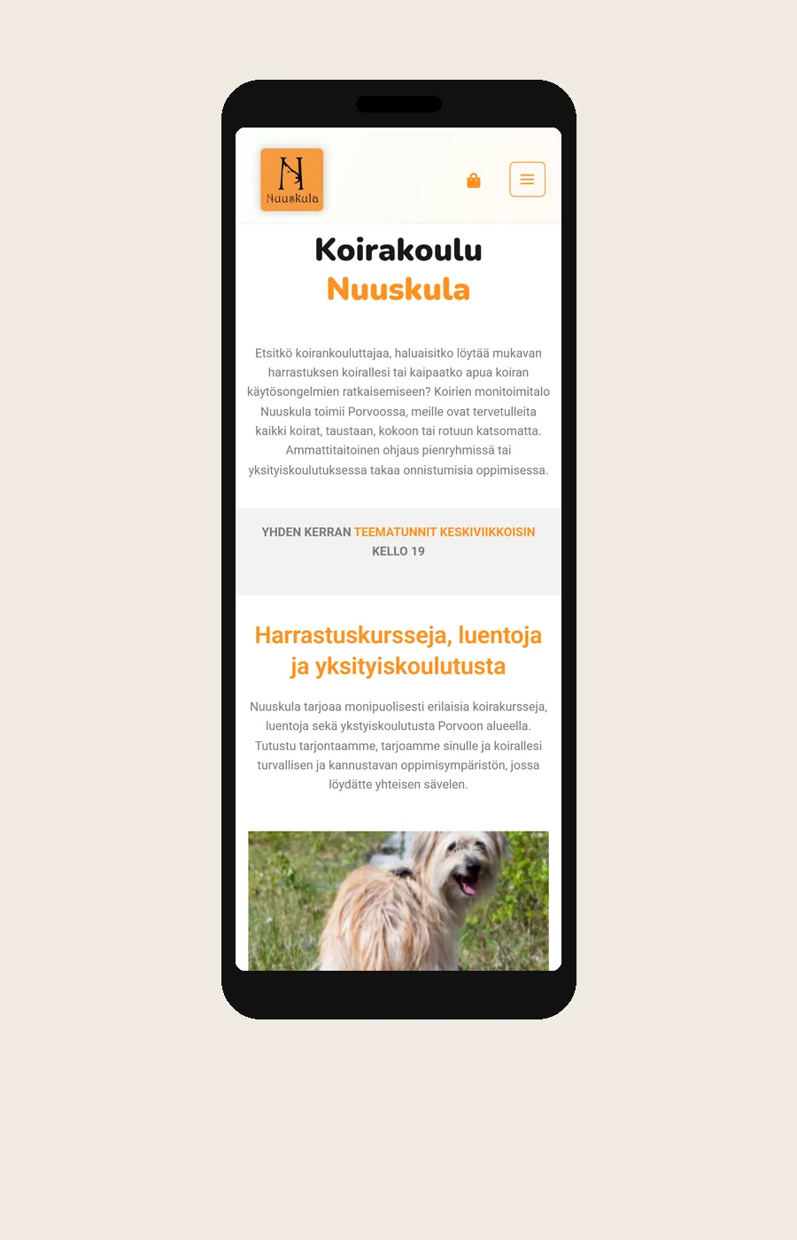Nuuskula puhelimella
