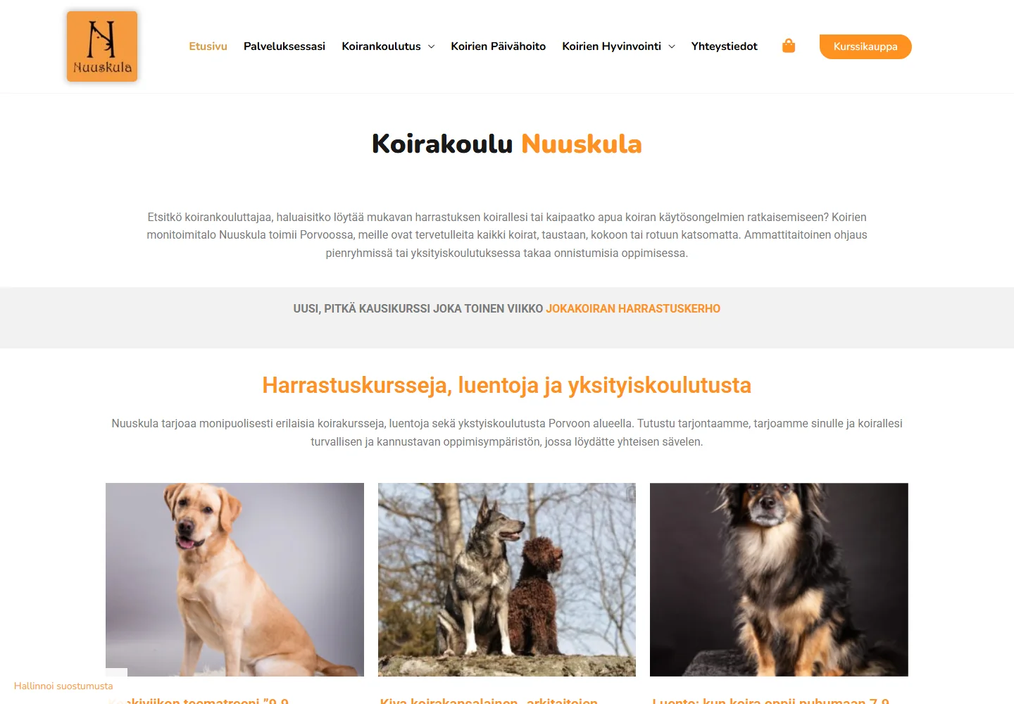 Nuuskula homepage