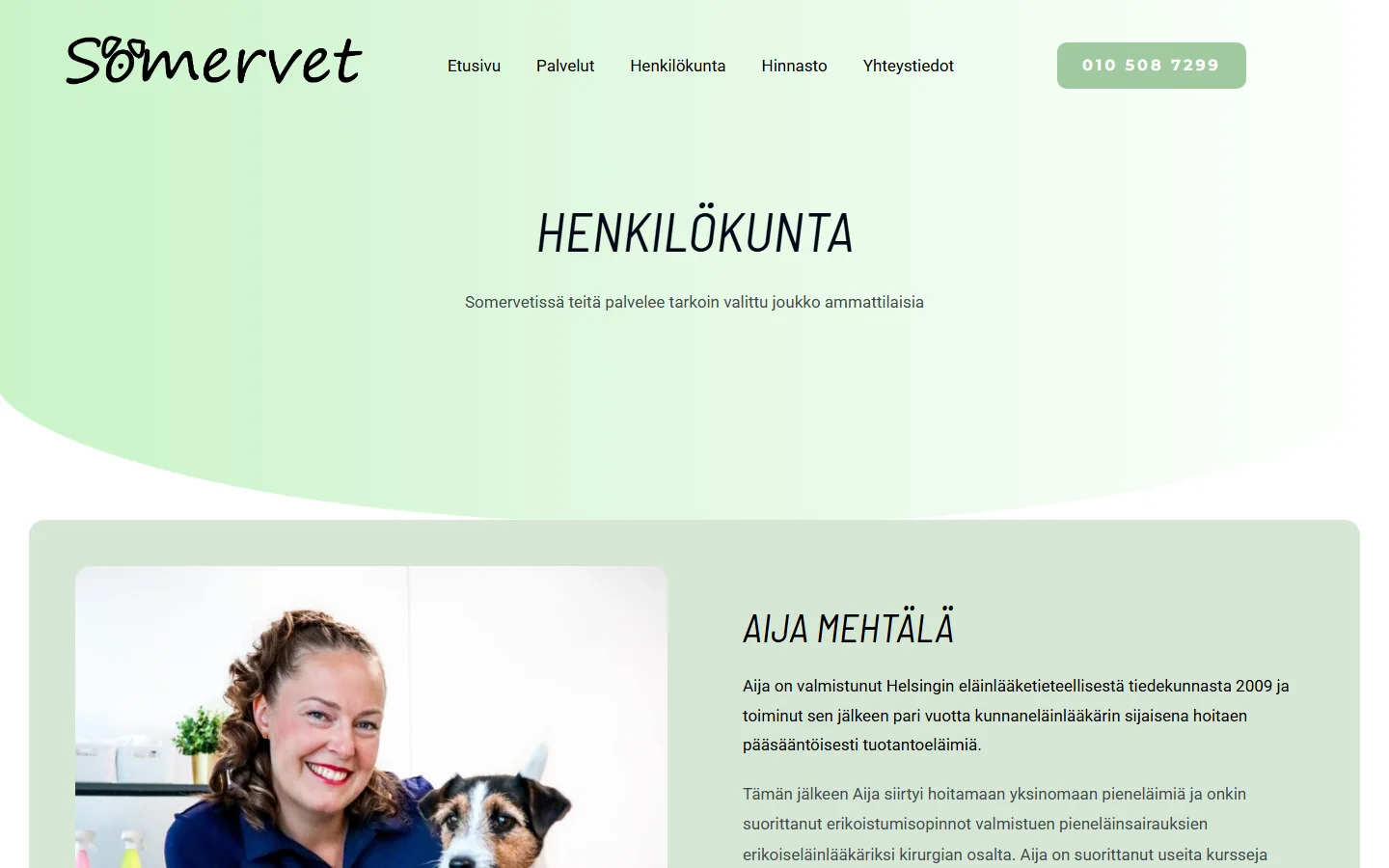 Somervet: staff
